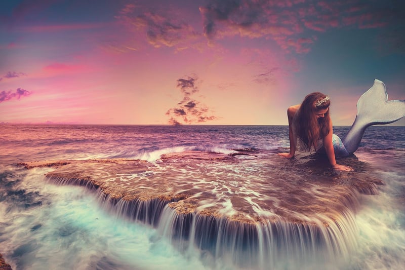 Mermaid in the water
